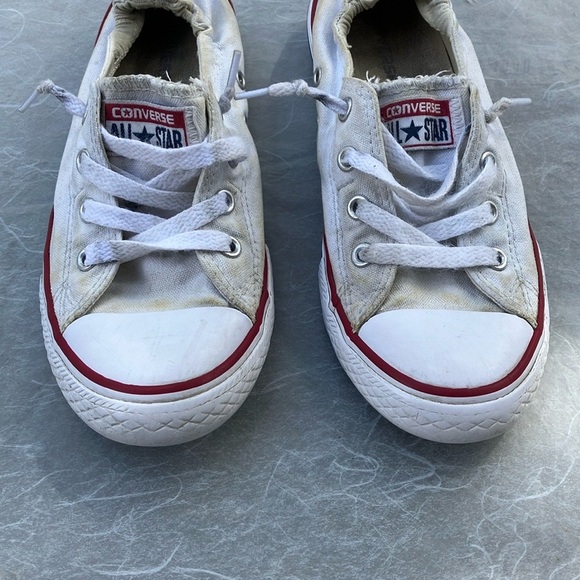 Converse all star youth size 3 (big boys / girls ) Chuck Taylor slip shoe - Picture 13 of 16